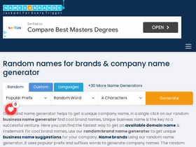 'names4brands.com' screenshot