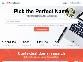 'namestation.com' screenshot
