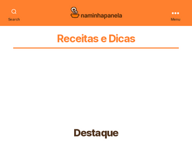 'naminhapanela.com' screenshot