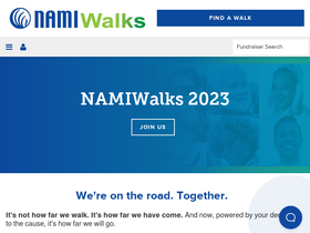 'namiwalks.org' screenshot
