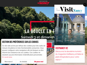 'nancy-tourisme.fr' screenshot