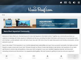'nano-reef.com' screenshot