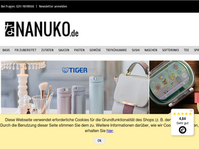 'nanuko.de' screenshot