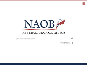 'naob.no' screenshot