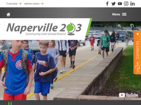 'naperville203.org' screenshot