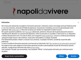 'napolidavivere.it' screenshot