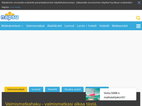'napsu.fi' screenshot