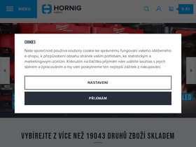 'naradihornig.cz' screenshot
