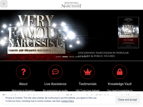 'narcsite.com' screenshot