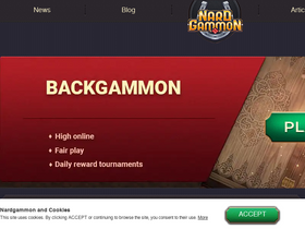 'nardgammon.com' screenshot