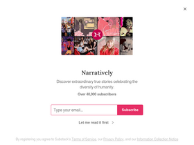 'narratively.com' screenshot