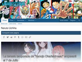 'narutouchiha.com' screenshot