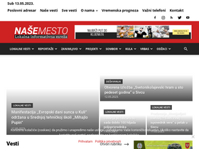 'nasemesto.rs' screenshot