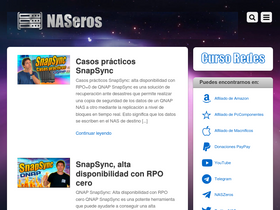 'naseros.com' screenshot