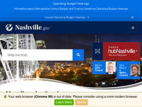 'nashville.gov' screenshot
