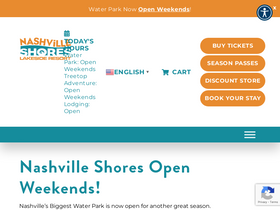 'nashvilleshores.com' screenshot