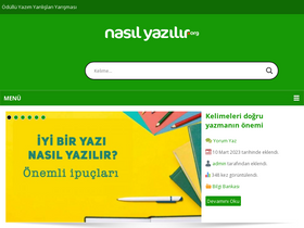 'nasilyazilir.org' screenshot