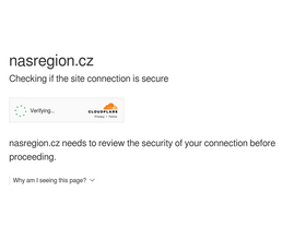 'nasregion.cz' screenshot