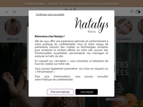 'natalys.com' screenshot