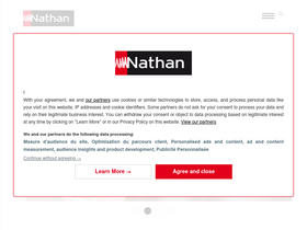 'nathan.fr' screenshot