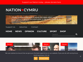 'nation.cymru' screenshot