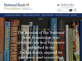 'nationalbook.org' screenshot