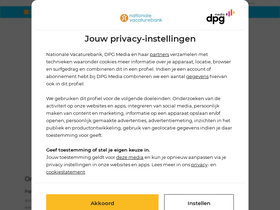 'nationalevacaturebank.nl' screenshot