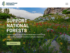 'nationalforests.org' screenshot