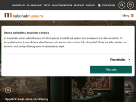 'nationalmuseum.se' screenshot