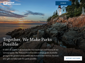 'nationalparks.org' screenshot