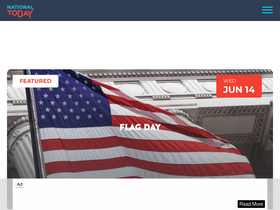 'nationaltoday.com' screenshot