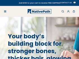 'nativepath.com' screenshot