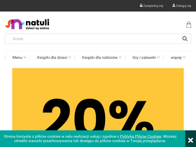 'natuli.pl' screenshot