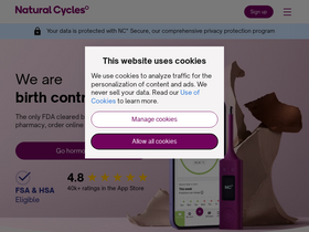 'naturalcycles.com' screenshot