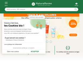 'naturalforme.fr' screenshot