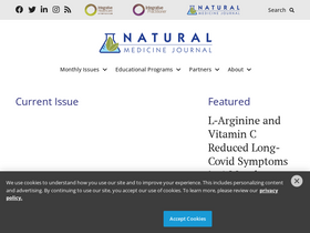 'naturalmedicinejournal.com' screenshot