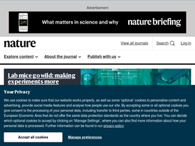 'nature.com' screenshot