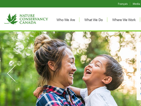'natureconservancy.ca' screenshot