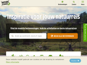 'naturescanner.nl' screenshot
