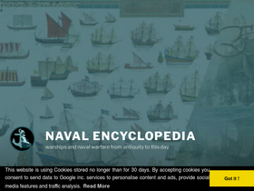 'naval-encyclopedia.com' screenshot