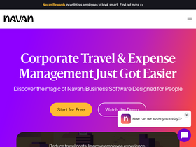 'navan.com' screenshot