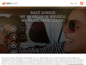 'naviexpert.pl' screenshot