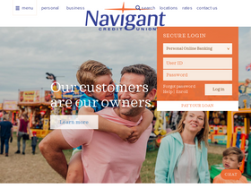 'navigantcu.org' screenshot
