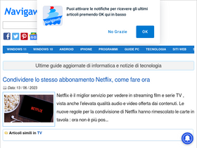 'navigaweb.net' screenshot