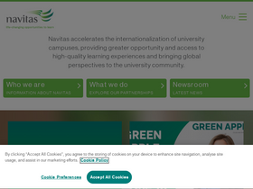 'navitas.com' screenshot