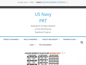 'navy-prt.com' screenshot