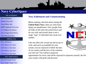 'navycs.com' screenshot
