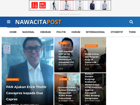 'nawacitapost.com' screenshot