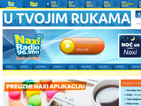 'naxi.rs' screenshot