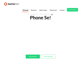 'nayapay.com' screenshot
